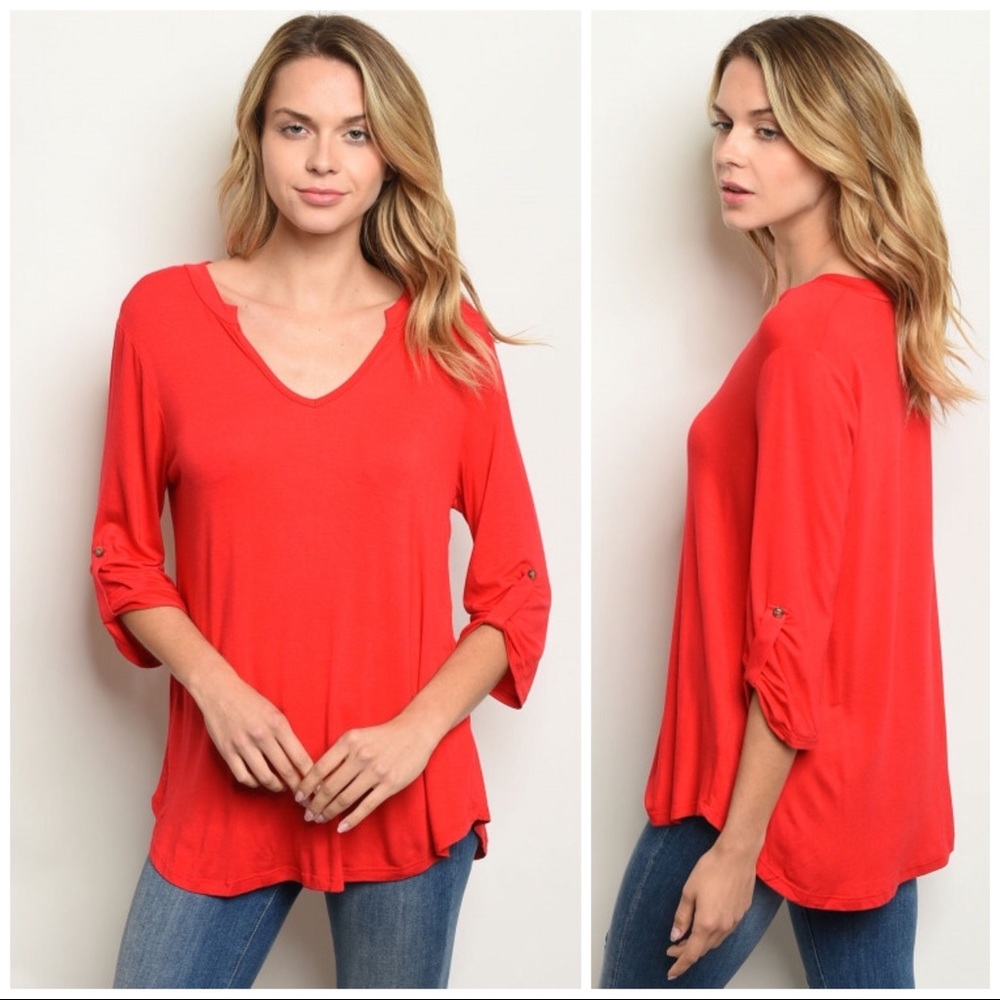 Beautiful Red Top